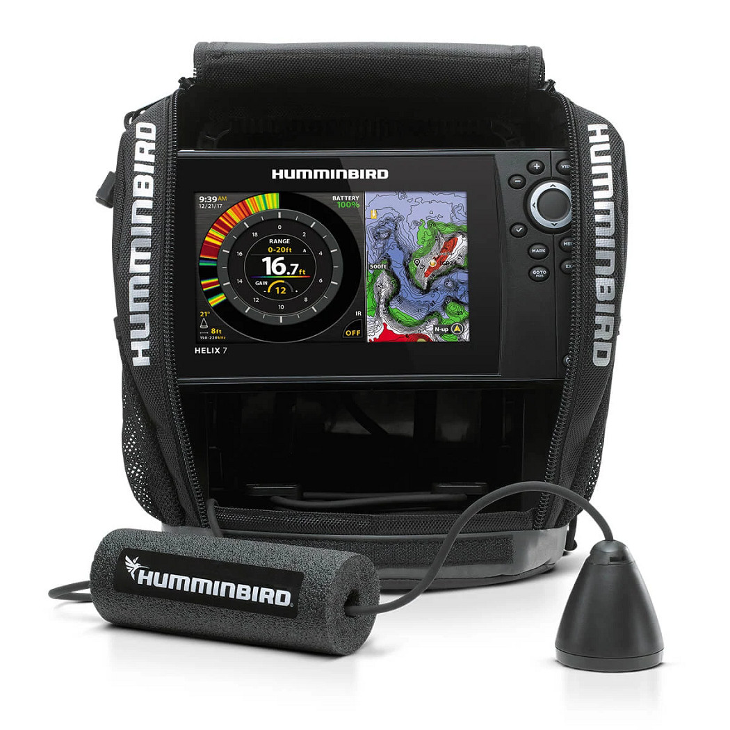 Humminbird ICE HELIX 7 CHIRP GPS G4 Sonar Flasher and Fish Finder –  Kabele's Trading Post